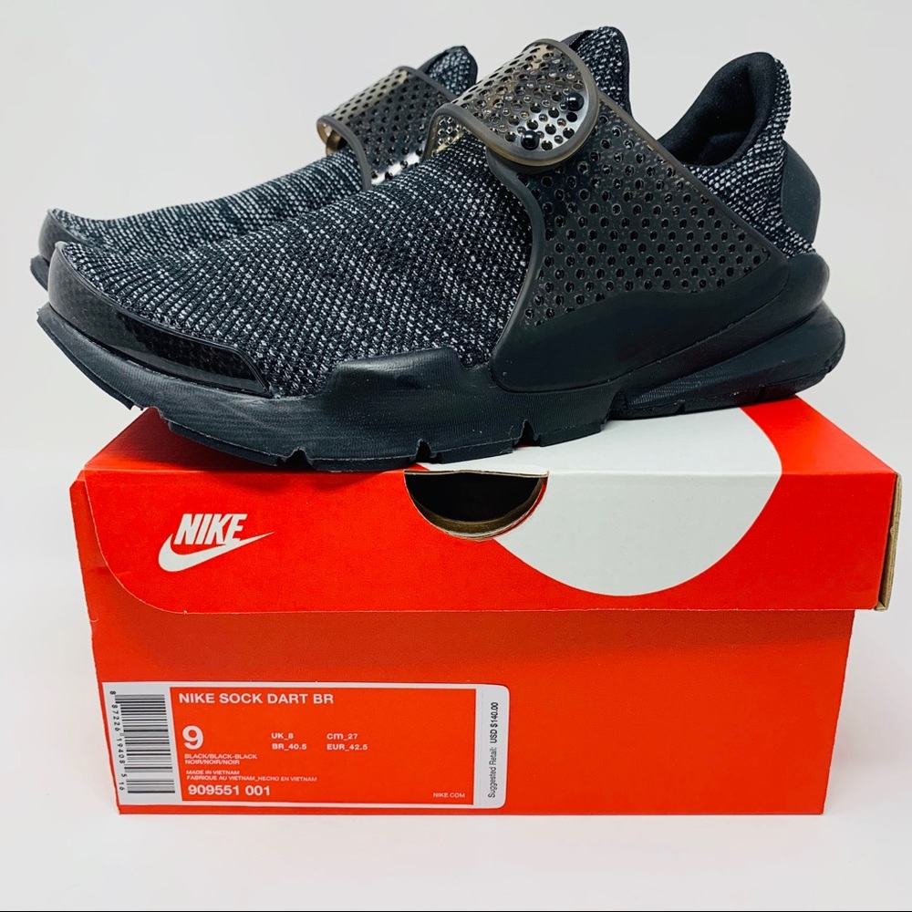 Nike Sock Dart BR Breathe Running Shoes Size 9